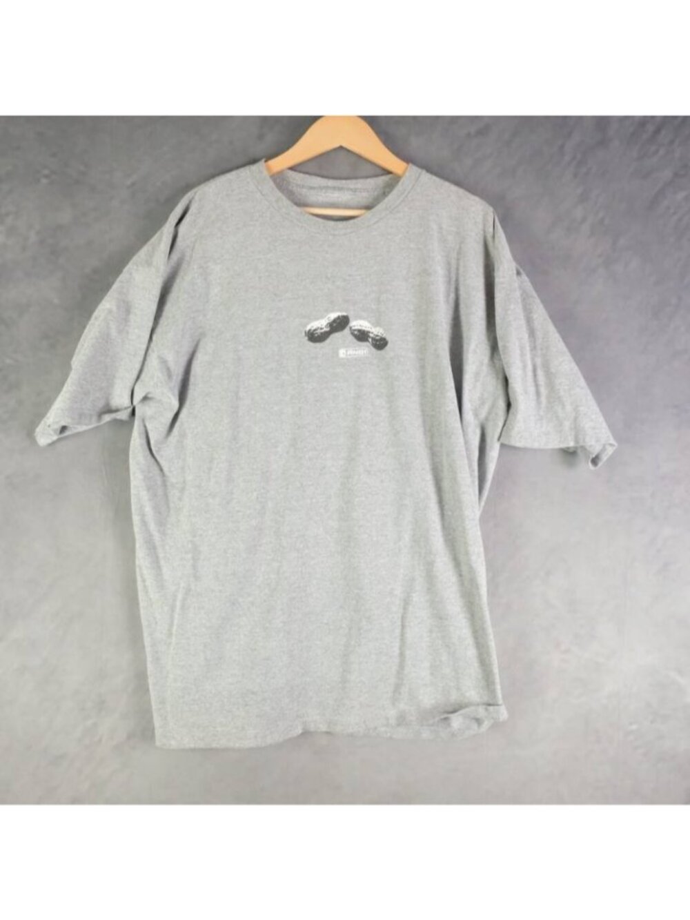 AND1 Shirt Mens XL Heather Gray Graphic Logo Tee Streetwear Vintage